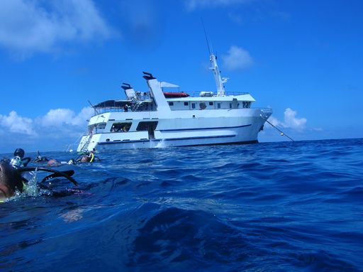 Le bateau de plongée